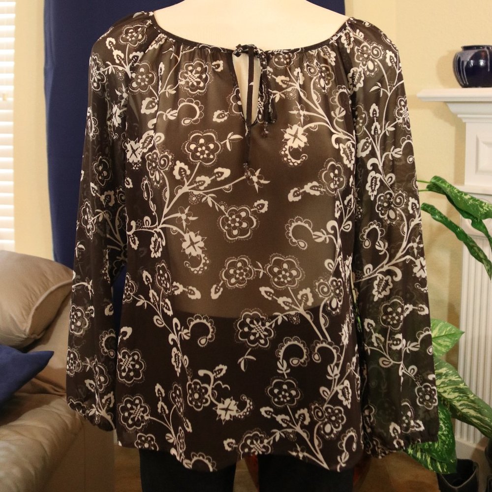 Brown Blouse